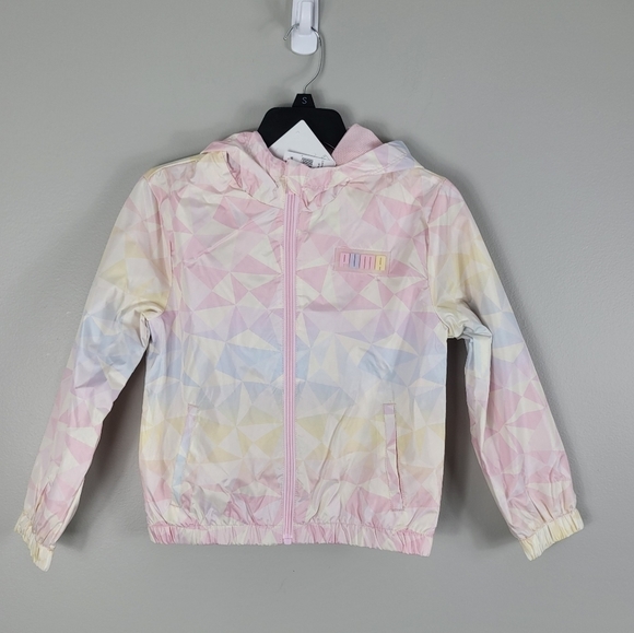 PUMA Big Girls Midweight Windbreaker. NWT Multiple Sizes - Picture 2 of 11
